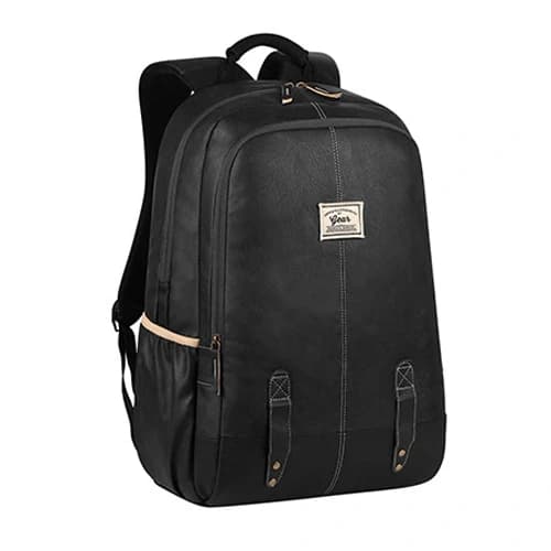 Gear Classic Faux Leather Laptop Backpack