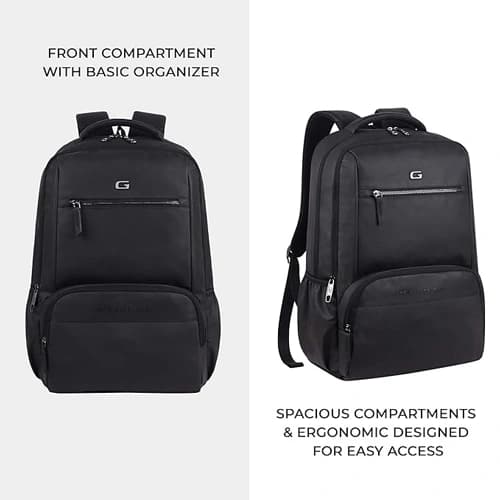 Gear Heritage Faux Leather Laptop Backpack