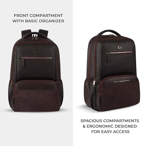 Gear Heritage Brown Laptop Backpack
