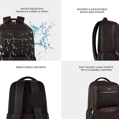 Gear Heritage Brown Laptop Backpack