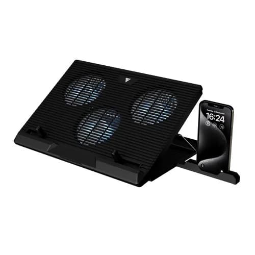 Gamdias Aether E1 Laptop Cooling Pad with Mobile Holder