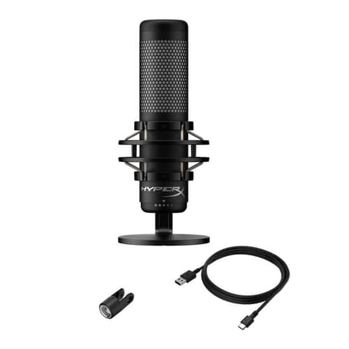 HyperX QuadCast S RGB USB Condenser Microphone (Black)
