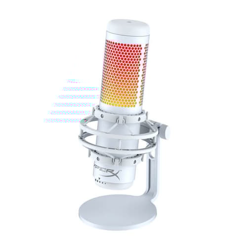 HyperX QuadCast S RGB USB Condenser Microphone (White)