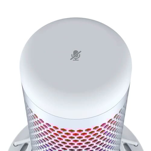 HyperX QuadCast S RGB USB Condenser Microphone (White)