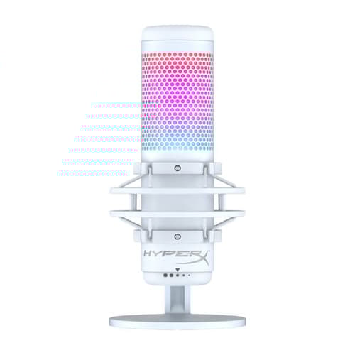 HyperX QuadCast S RGB USB Condenser Microphone (White)
