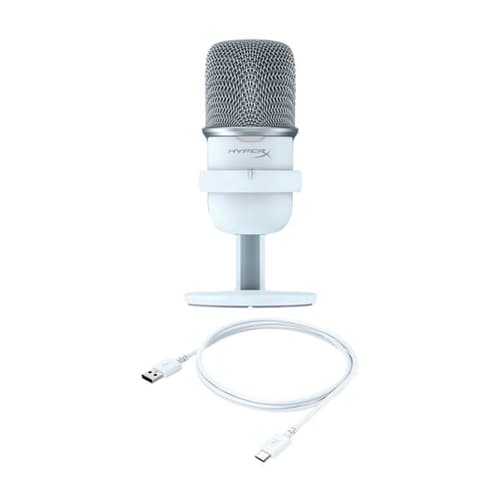 HyperX SoloCast USB Condenser Microphone (White)