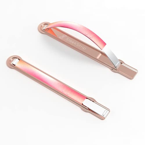 SleekStrip Phone Stand and Grip - Cocktail Pink Lady Strip