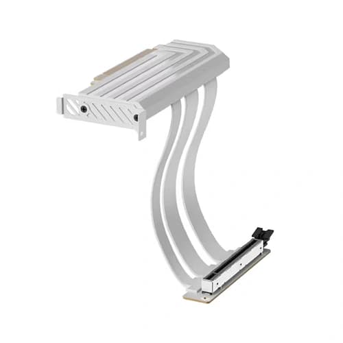Hyte PCIe 5.0 Hyper 200mm White Riser Cable