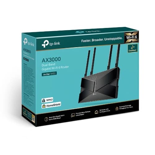 Tp-Link Archer AX53 Dual-Band AX3000 Gigabit Wi-Fi 6 Router