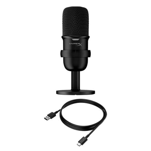 HyperX SoloCast USB Condenser Microphone (Black)