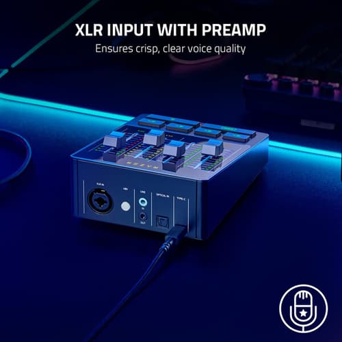Razer Audio Mixer for Broadcasting And Streaming Mixer