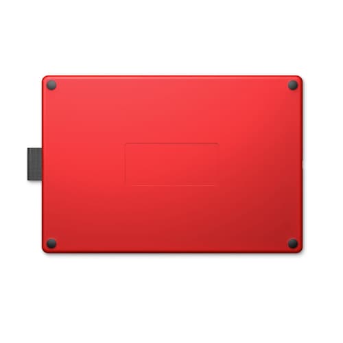 One by Wacom Black/Red Medium Digital Pen Tablet