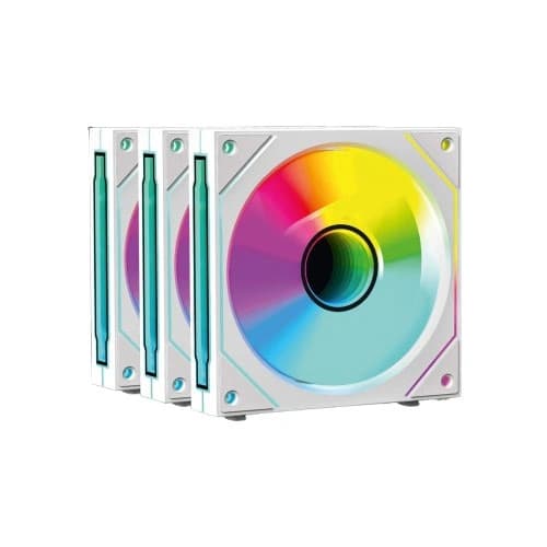 Ant Esports Stackerflow ARGB 120mm 3-in-1 Cabinet Fan (White)