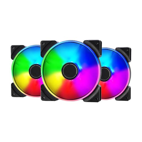 Fractal Design Prisma AL-14 PWM ARGB Cabinet Fan (Triple Pack)