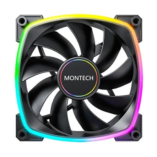 Montech AX140 PWM ARGB Cabinet Fan (Single pack)