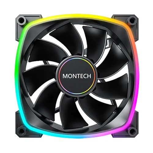 Montech RX140 PWM ARGB Cabinet Fan (Single Pack)