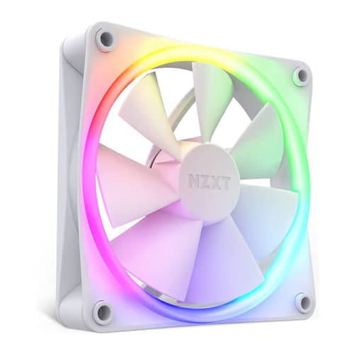 Nzxt F120 RGB 120mm White Cabinet Fan (Single Pack)
