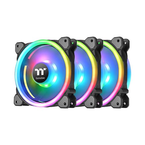 Thermaltake Riing Trio 14 RGB TT Premium Edition 140MM Radiator Fan (Triple Pack)