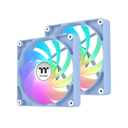 Thermaltake CT120 Reverse ARGB Sync Dual Pack Hydrangea Blue Case Fan