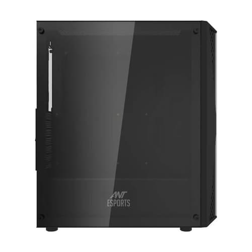 Ant Esports 220 Air Auto RGB (ATX) Mid Tower Cabinet (Black)