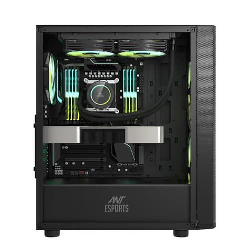 Ant Esports 250 Air Auto RGB (ATX) Mid Tower Cabinet (Black)