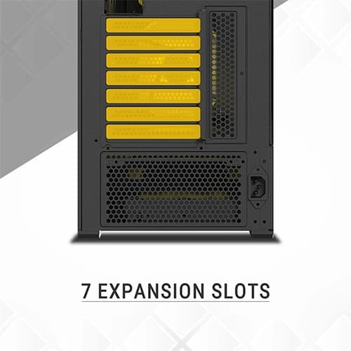 Ant Esports 511 Air 5F ARGB E-ATX Mid Tower Case