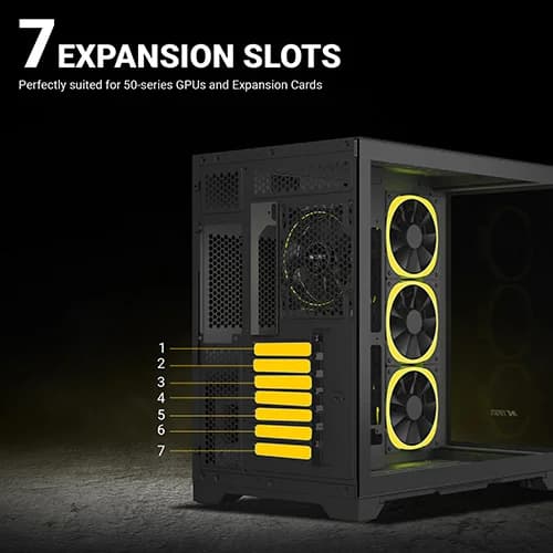 Ant Esports Crystal ARC ARGB ATX Mid Tower Case