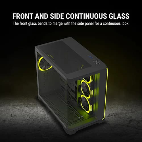 Ant Esports Crystal ARC ARGB ATX Mid Tower Case