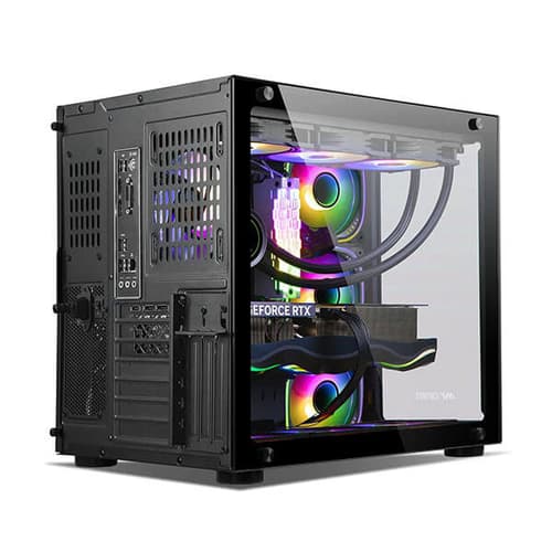 Ant Esports Crystal ARGB E-ATX Mid Tower Case