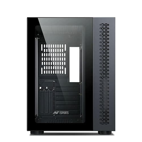 Ant Esports Crystal ARGB E-ATX Mid Tower Case