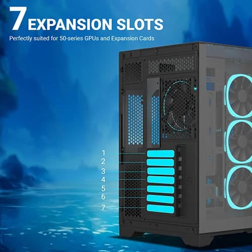 Ant Esports Crystal Mirror ATX Mid Tower Case