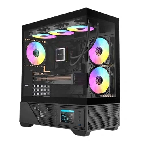 Ant Esports Crystal X6 Digital ARGB E-ATX Mid Tower case