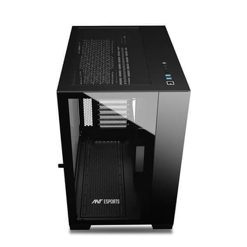 Ant Esports Crystal XL (ATX) Mid Tower Cabinet (Black)