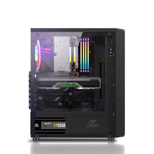Ant Esports Elite 1100 (ATX) Mid Tower Cabinet (Black)