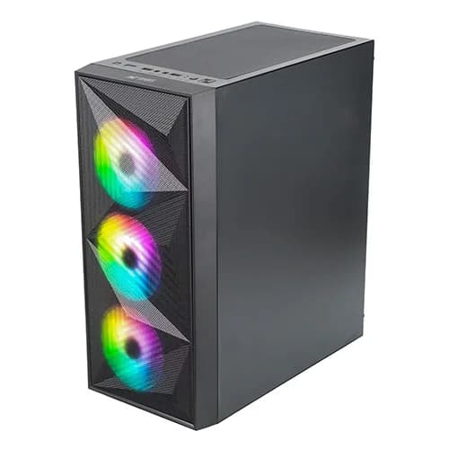 ANT Esports Elite 1200 Rainbow LED ATX Mid Tower Case