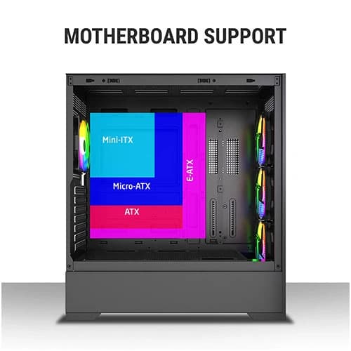 Ant Esports EVO 360 ARGB E-ATX Mid Tower Case