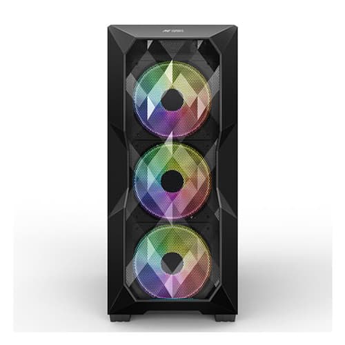 Ant Esports ICE-300 Mesh ARGB (ATX) Cabinet (Black)