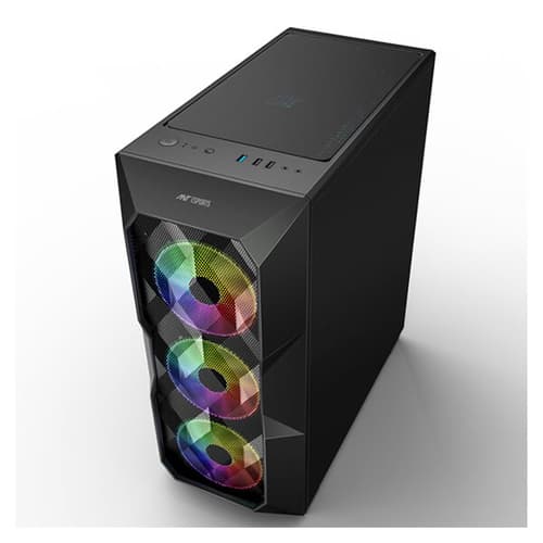 Ant Esports ICE-300 Mesh ARGB (ATX) Cabinet (Black)