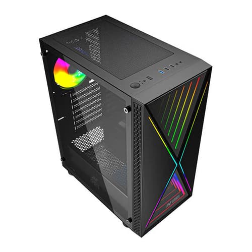 Ant Esports Infinity X (ATX) Mid Tower Cabinet (Black)
