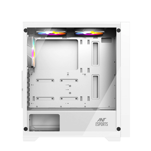 Ant Esports SX7 Auto RGB (ATX) Mid Tower Cabinet (White)