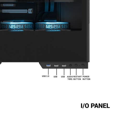 Ant Esports X2 LCD ARGB ATX Mid Tower Cabinet