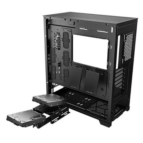 Antec DP503 (E-ATX) Mid Tower Cabinet (Black)