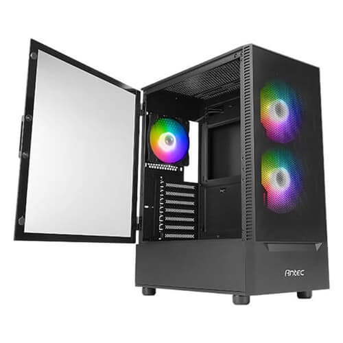 Antec NX410 V2 ARGB (ATX) Mid Tower Cabinet (Black)