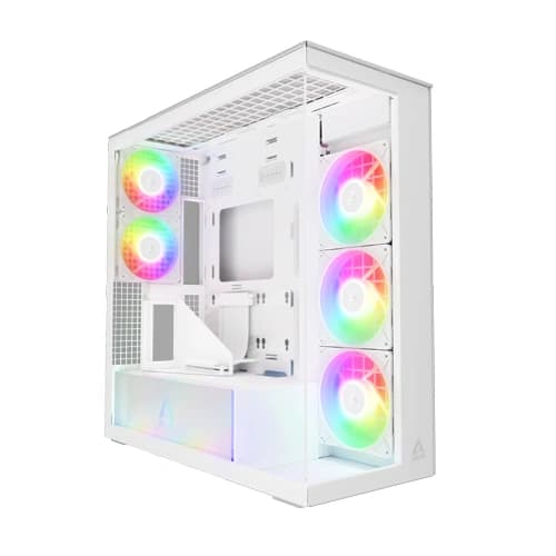 Arctic Xtender VG ARGB White E-ATX Mid Tower Case