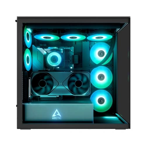 Arctic Xtender VG ARGB Mirror Black E-ATX Mid Tower Case
