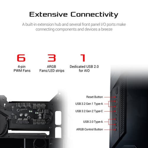 Asus ROG Z11 ARGB Cabinet (Black)