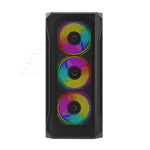 Circle Elegantor X1 RGB (ATX) Mid Tower Cabinet (Black)