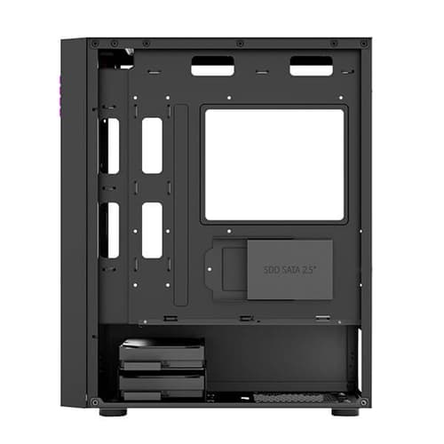 Circle Elegantor X1 RGB (ATX) Mid Tower Cabinet (Black)