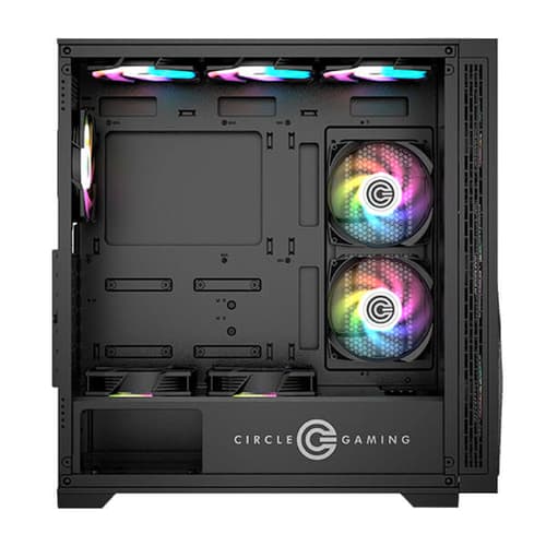 Circle Furious 360 Mesh ARGB E-ATX Mid Tower Gaming Case