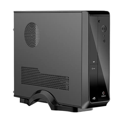 Circle Lil 3.0 (M-ATX) Mini Tower Cabinet (Black)